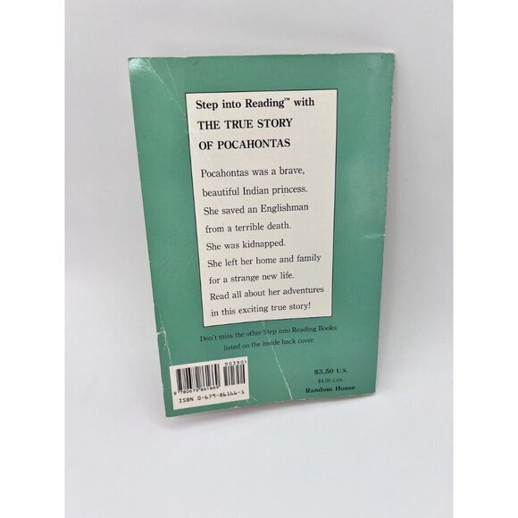 VTG Book The True Story Of Pocahontas By Lucille Penner Step Into Reading: Grade - Picture 2 of 9